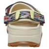 Crocs Classic Hiker Ikat Clogs „Weißbraun“ 208052-2YC