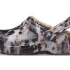 Crocs Classic Lined Bleach Dye Clogs „Schwarz Weiß Beige“ 207299-001