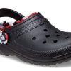Crocs Classic Lined Camo Clog „Schwarz & Rot“ 208047-063