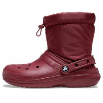 Crocs Classic Lined Neo Puff Boots „Rot“ 206630-612