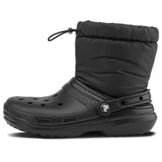 Crocs Classic Lined Neo Puff Boots „Schwarz“ 206630-060