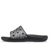 Crocs Classic Logo Motion Slides „Schwarz Weiß“ 206124-066