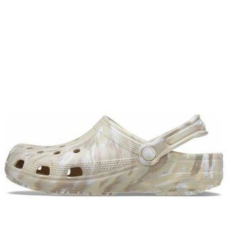 Crocs Classic Marbled Clog „Knochen & Mehrfarbig“ 206867-2Y3