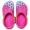 Crocs Classic Ombre Clogs „Pink Gelb Blau“ 208275-6UC