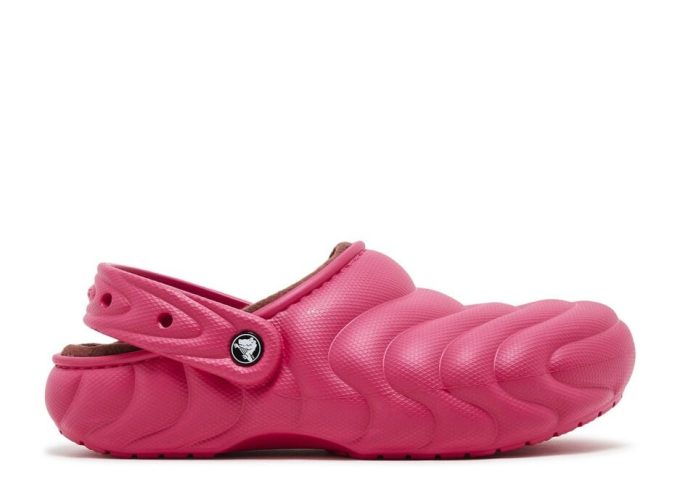 Crocs Classic Overpuff gefütterter Clog „Drachenfrucht“