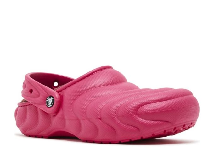 Crocs Classic Overpuff gefütterter Clog „Drachenfrucht“