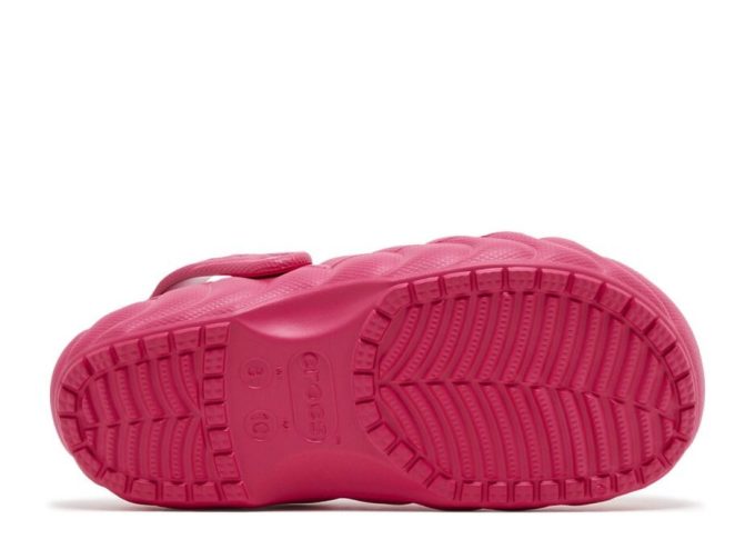 Crocs Classic Overpuff gefütterter Clog „Drachenfrucht“