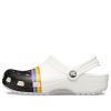 Crocs Classic Rainbow Pride Clogs „Weiß Schwarz“ 205971-94S