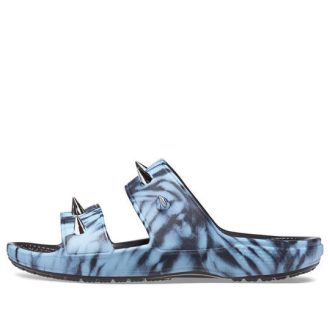 Crocs Classic Rebel Sanda Sandalen „Blau Schwarz“ 208338-988