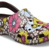 Crocs Classic Retro Floral Clogs „Gelb Pink“ 208954-6WF