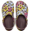 Crocs Classic Retro Floral Clogs „Gelb Pink“ 208954-6WF