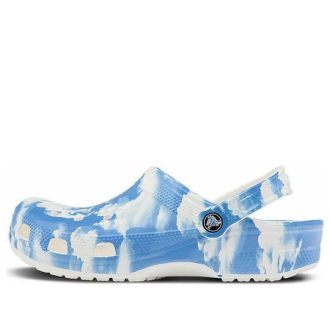 Crocs Classic Sandalen Blau Weiß Unisex „Blau Weiß“ 206868-100