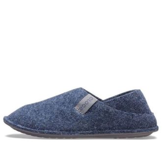Crocs Classic Slipper Soft Sole Unisex Blaue Hausschuhe 205837-459