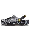 Crocs Classic Smiley World Clogs „Schwarz Weiß“ 207971-0C4