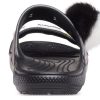 Crocs Classic Soft Sole Cozy Flat Heel Sport-Hausschuhe Unisex Schwarz 207403-001