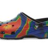 Crocs Classic Solarized Clogs „Blau Orange“ 207556-089