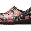 Crocs Classic Stay Warm Cozy Sports Unisex Schwarz Rot Sandalen „Schwarz Rot“ 205324-643