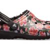 Crocs Classic Stay Warm Cozy Sports Unisex Schwarz Rot Sandalen „Schwarz Rot“ 205324-643