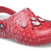 Crocs Classic Stilvolle Outdoor-Sport-Unisex-Sandalen in Rot 207687-646