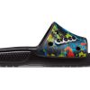 Crocs Classic Tie-Dye Graphic Slide „Schwarz“ 206520-988