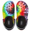 Crocs Classic Tie Dye Stay Warm Cozy Crocs Sport-Hausschuhe Unisex Lila Rot 206341-988