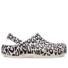Crocs Classic Warped Logo Clogs „Weiß Schwarz“ 210805-100