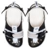 Crocs Classic Zip Tie Buckle Clogs „Schwarz Weiß“ 208127-066