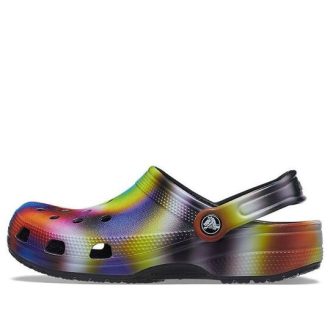 Crocs Colorful Crocs Beach Unisex Mehrfarbige Schwarze Sandalen 207556-0C4