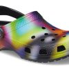 Crocs Colorful Crocs Beach Unisex Mehrfarbige Schwarze Sandalen 207556-0C4