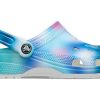 Crocs Colorful Crocs Beach Unisex Mehrfarbige weiße Sandalen 207556-94S