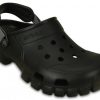 Crocs Cozy rutschfeste Sport-Sandalen, Unisex, Schwarz, 202651-02S