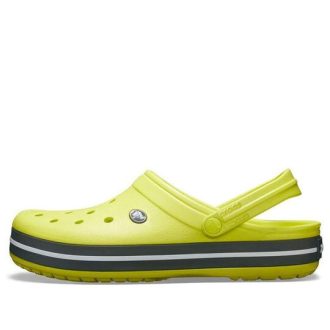 Crocs Crocband Clogs „Citrus Grey“ 11016-725
