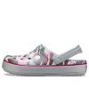 Crocs Crocband Graphic III Clogs „Grau Pink“ 205834-0GF