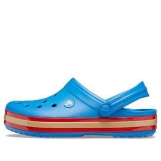 Crocs Crocband Hyper Shine Clog Blaue Sandalen 206379-4KJ