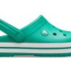 Crocs Crocband Leichte, verschleißfeste Unisex-Sandalen in Grün 11016-3TL