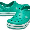 Crocs Crocband Leichte, verschleißfeste Unisex-Sandalen in Grün 11016-3TL