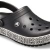 Crocs Crocband Logo Mania Strandsandalen in Schwarz 205914-066