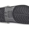 Crocs Crocband Logo Mania Strandsandalen in Schwarz 205914-066