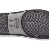 Crocs Crocband Plateau-Slides „Schwarz Grau Weiß“ 205693-001