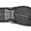Crocs Crocband Printed Flip Flip-Flops Schwarz Weiß 205943-066