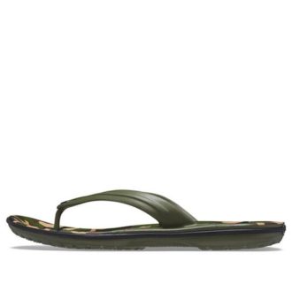Crocs Crocband Printed Flip Flops „Grün“ 205943-30Q