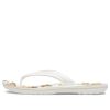 Crocs Crocband Printed Flip Flops „Weiß Hellbraun“ 205943-94S