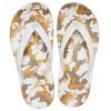 Crocs Crocband Printed Flip Flops „Weiß Hellbraun“ 205943-94S