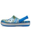 Crocs Crocband Printed Sandalen Blau Camouflage Unisex 205834-4JU