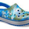 Crocs Crocband Printed Sandalen Blau Camouflage Unisex 205834-4JU
