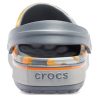 Crocs Crocband Printed Sandalen Schwarz Orange Camouflage „Black Orange“ 205834-02Q