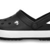 Crocs Crocband Strandsandalen Unisex Schwarz Weiß 11989-060