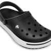 Crocs Crocband Strandsandalen Unisex Schwarz Weiß 11989-060