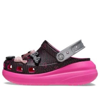 Crocs Crush Clog „Barbie Schwarz Pink“ 208819-001