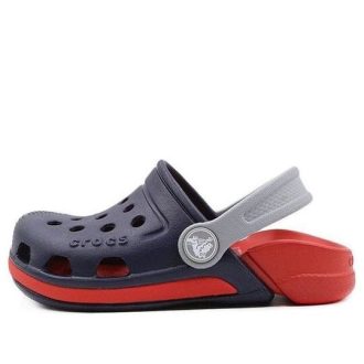 Crocs Electro 3 Outdoor Beach Sports Big Boys Blau Rot Sandalen „Blue Red“ 204991-4BA